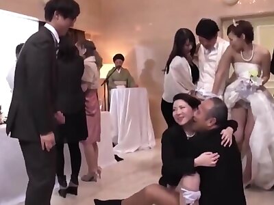 Japanese 1080p   Wedding Bride fucked by many guests Full Movie
