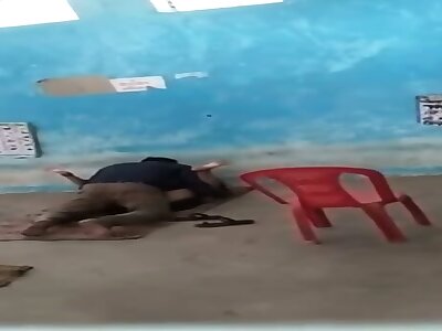 Indin Govt teacher having sex at school