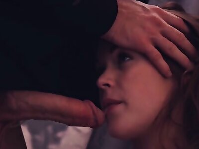 Sexy Teen Blows Her Stepdad While Step Moms Gone