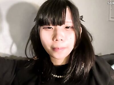 Very Cute Petite Japanese Teen In Black
