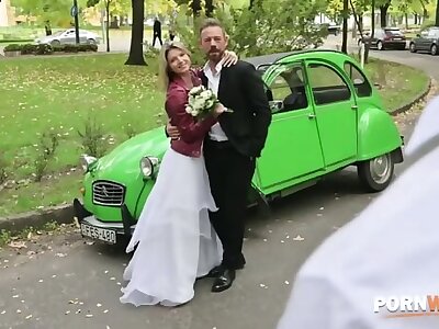 Bride To Be Gets DPd After Getting Caught In Lesbo Fling At The Alter GP2687