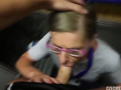 Mature Czech Teacher Fucks In Front Of Her Students