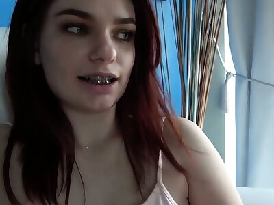 Busty Redhead Teen Gets Nailed Hard On The Third Date