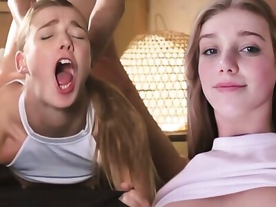 BEGGING FOR MORE  Passionate Teen Gives It All